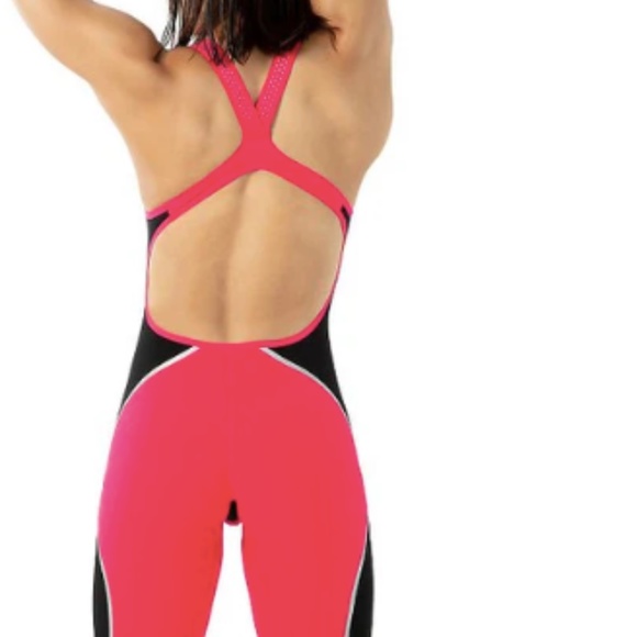 NWT Speedo Women's Fastskin LZR Pure Intent OpenBack Kneeskin 87724000819 Sz 28 - Picture 2 of 11